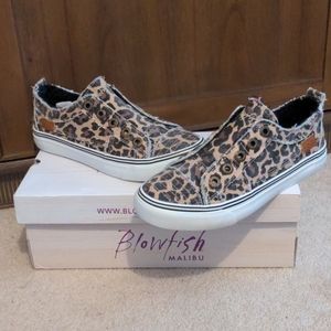Blowfish Cheetah print sneakers